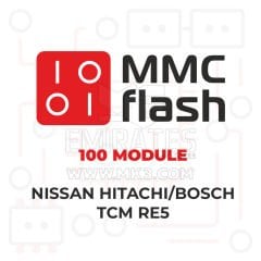 MMCFlash - 100 Modül, Nissan Hitachi / Bosch TCM RE5