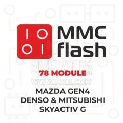 MMCFlash - 78 Modülü, Mazda Gen4 Denso ve Mitsubishi SKYACTIV G