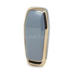 NANO Yüksek Kalite Kumanda Kılıfı Ford Edge 2 Buton Gri Renk Ford-C11J