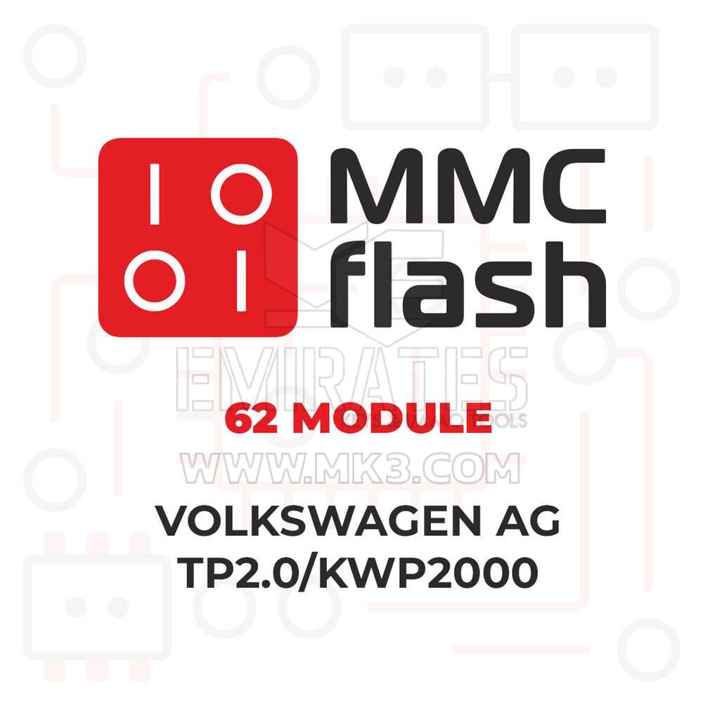 MMCFlash - 62 Modül, Volkswagen AG TP2.0/KWP2000