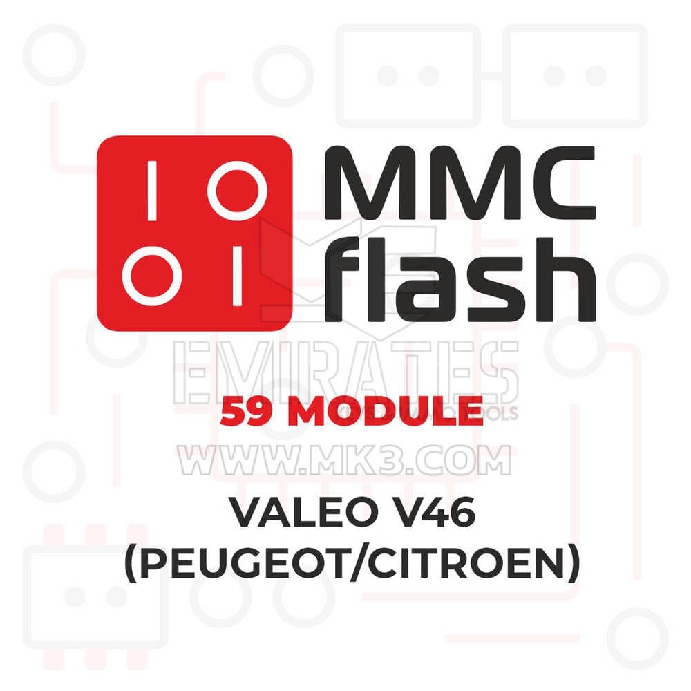 MMCFlash - 59 Modül, Valeo V46 (Peugeot / Citroen)