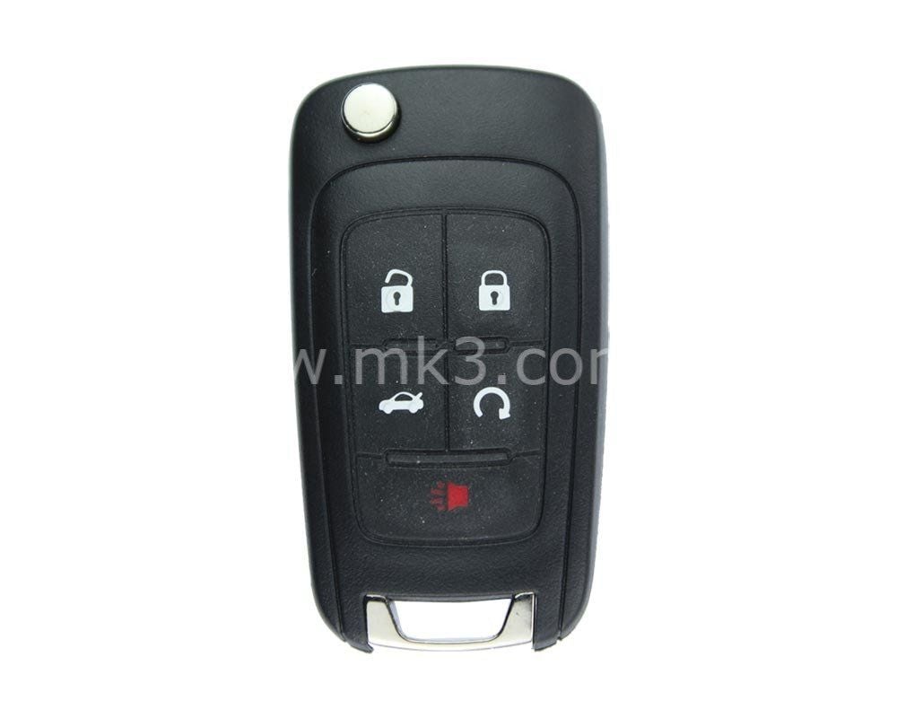 Chevrolet Sustalı Kumanda 5 Butons 315MHz PCF7937E/41E Transponder