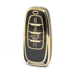 NANO Yüksek Kalite Kumanda Kılıfı HONGQI 4 Buton Siyah Renk HQ-B11J