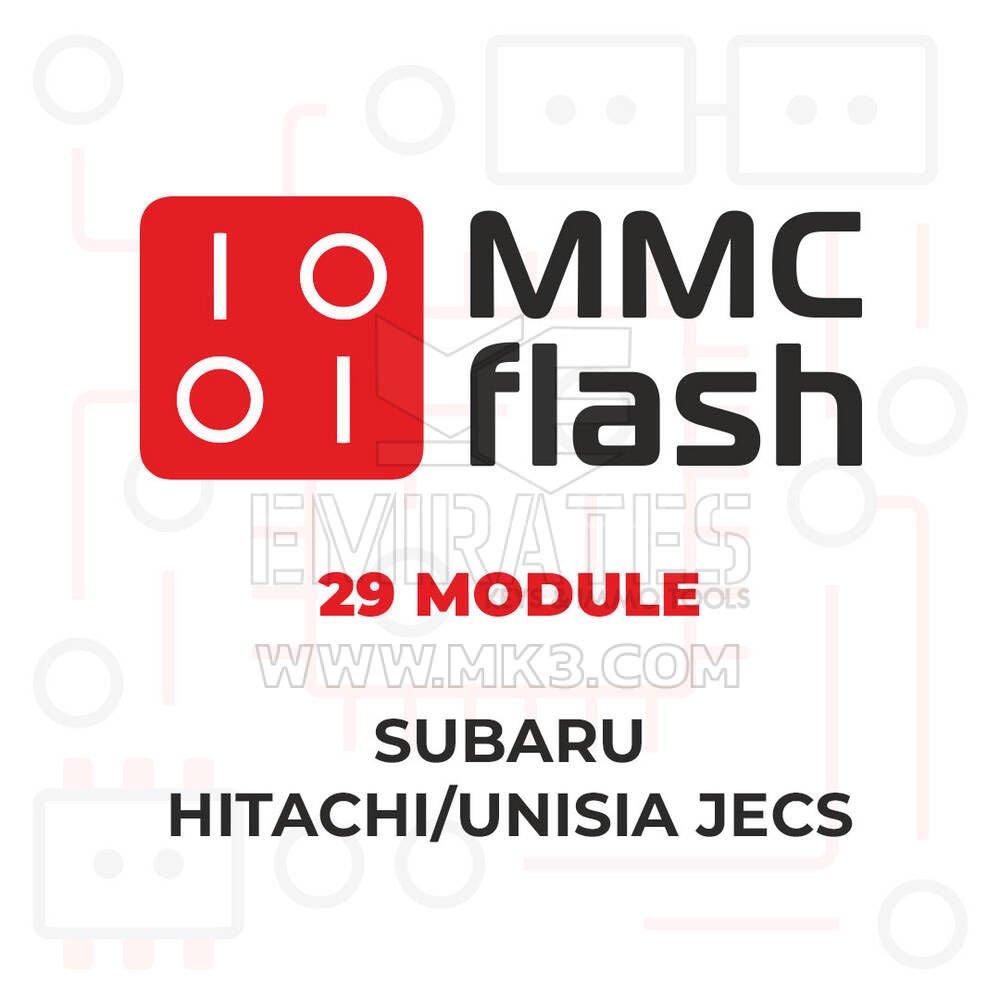 MMCFlash - 29 Modül, Subaru Hitachi / Unisia Jecs