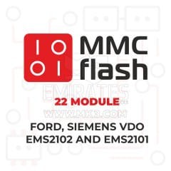 MMCFlash - 22 Modül, Ford, Siemens VDO EMS2102 ve EMS2101