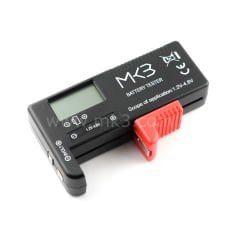 PİL TEST CİHAZAI MK3 Tüm (1,2V - 9V) piller için