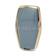 NANO Yüksek Kalite Kumanda Kılıfı Geely 4 Buton Gri Renk GL-B11J4B