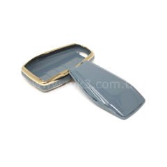 NANO Yüksek Kalite Kumanda Kılıfı Geely 4 Buton Gri Renk GL-B11J4B