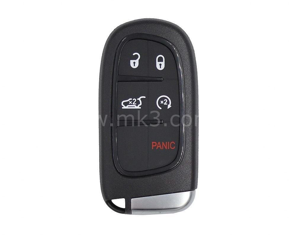 Jeep Cherokee 2014-2021 Smart Kumanda 4+1 Buton 433MHz PCF7953M Çipi FCC ID: GQ4-54