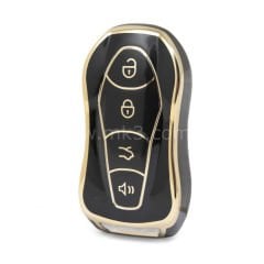 NANO Yüksek Kalite Kumanda Kılıfı Geely 4 Buton Siyah Renk GL-C11J