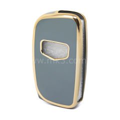 NANO Yüksek Kalite Kumanda Kılıfı Geely 3 Buton Gri Renk GL-D11J