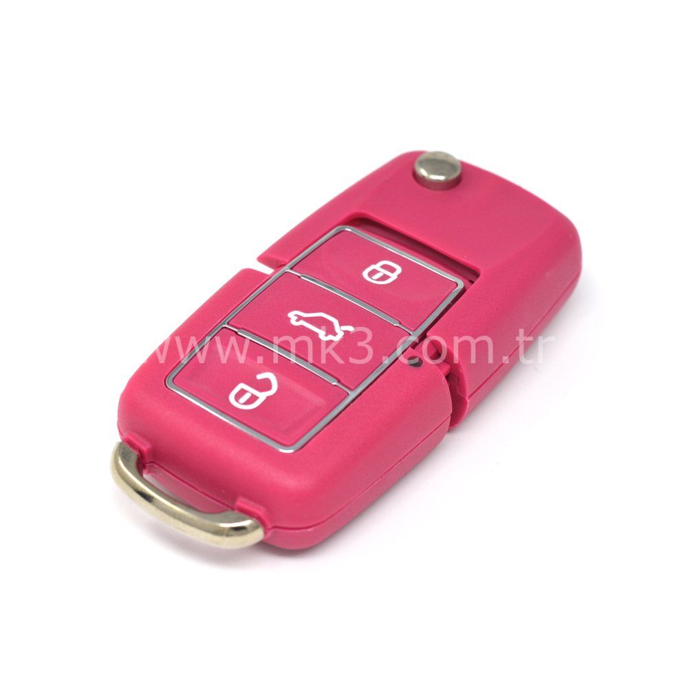 KD B01-3 Sustalı Kumanda VW Tipi Pembe