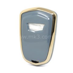 NANO Yüksek Kalite Kumanda Kılıfı Cadillac 4+1 Buton Gri Renk CDLC-A11J5