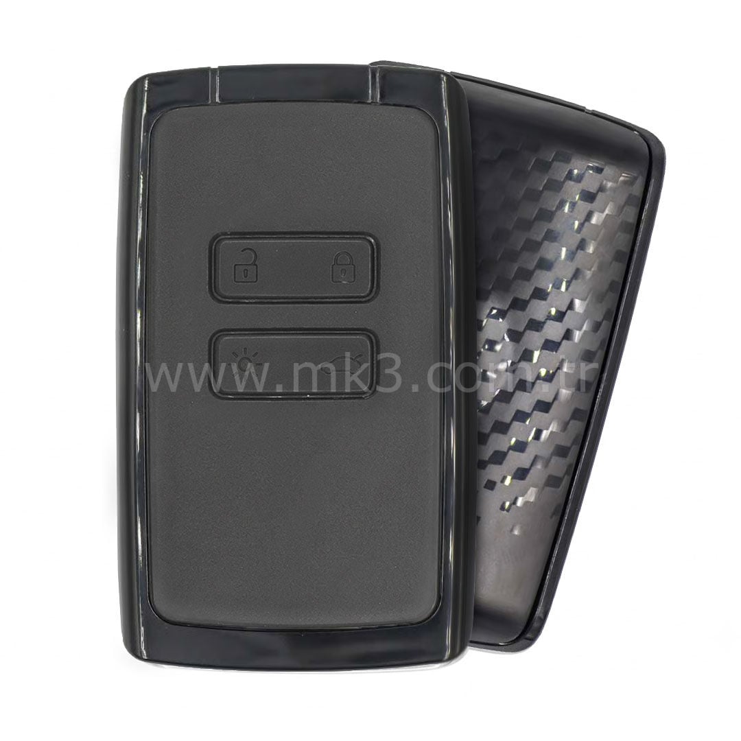 Renault Clio 5, Zoe, Captur 4, Kadjar, Arkana 2021 - 2026 Proximity Smart Kumanda 4 Buton 433.92Mhz Siyah Renk