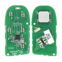 Keydiy KD Üniversal Smart Kumanda PCB 5 Butonlu Maserati Tipi ZB13