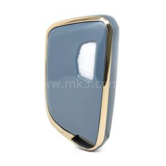 NANO Yüksek Kalite Kumanda Kılıfı Cadillac 4+1 Buton Gri Renk CDLC-B11J5