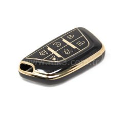 NANO Yüksek Kalite Kumanda Kılıfı Cadillac 5+1 Buton Siyah Renk CDLC-B11J6