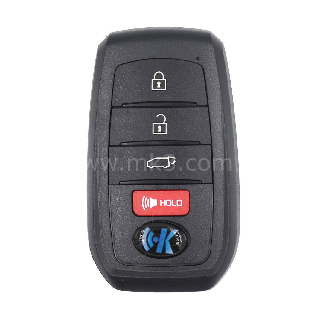 Keydiy KD Üniversal Smart Kumanda 3+1 Butonlu Toyota Tipi ZB35-4