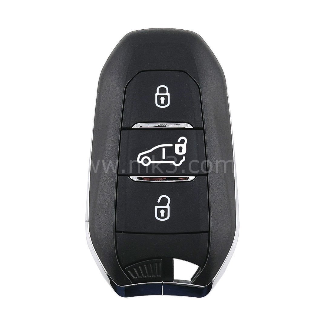 Peugeot Citroen Opel Smart Kumanda 3 Buton 433 Mhz.  3AM05-A3M15-A3M65