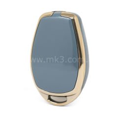 NANO Yüksek Kalite Kumanda Kılıfı Renault 3 Buton Gri Renk RN-D11J3