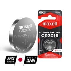 Maxell CR2016 Pil Yüksek Kalite Tekli Paket