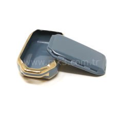 NANO Yüksek Kalite Kumanda Kılıfı Suzuki 3 Buton Gri Renk SZK-C11J3