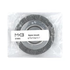 Nylon Fırça φ75×10×φ12.7  814-00-51 Anahtar Kesme Makinesi İçin Uyumludur