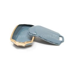 NANO Yüksek Kalite Kumanda Kılıfı LYNK&CO 3+1 Buton Gri Renk LC-A11J