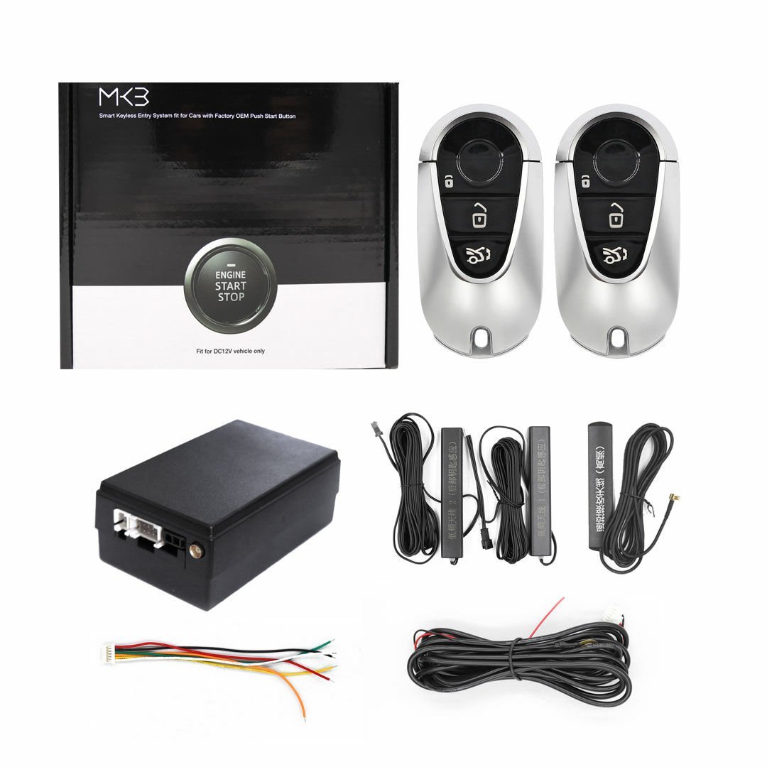 ELLER SERBEST STAR STOP BUTONLU OEM SİSTEMİ ANAHTARSIZ ÇALIŞTIRMA MÖDÜLÜ MERCEDES TİPİ ESW309C-BE3