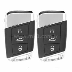 ELLER SERBEST STAR STOP BUTONLU OEM SİSTEMİ ANAHTARSIZ ÇALIŞTIRMA MÖDÜLÜ VW TİPİ ESW309C-B8