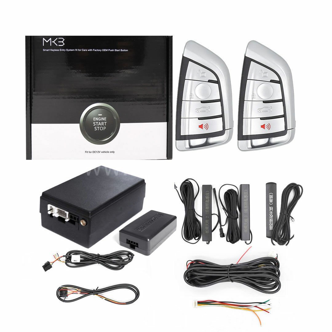 ELLER SERBEST STAR STOP BUTONLU OEM SİSTEMİ ANAHTARSIZ ÇALIŞTIRMA MÖDÜLÜ BMW TİPİ ESW309C-BM2