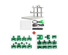 Bdm Metal Led Tezgahı + 22 Adaptörlü 4 Hassas Uçlu Prob Kalemli Ecu Chip Tuning Beyin Okuma Standı