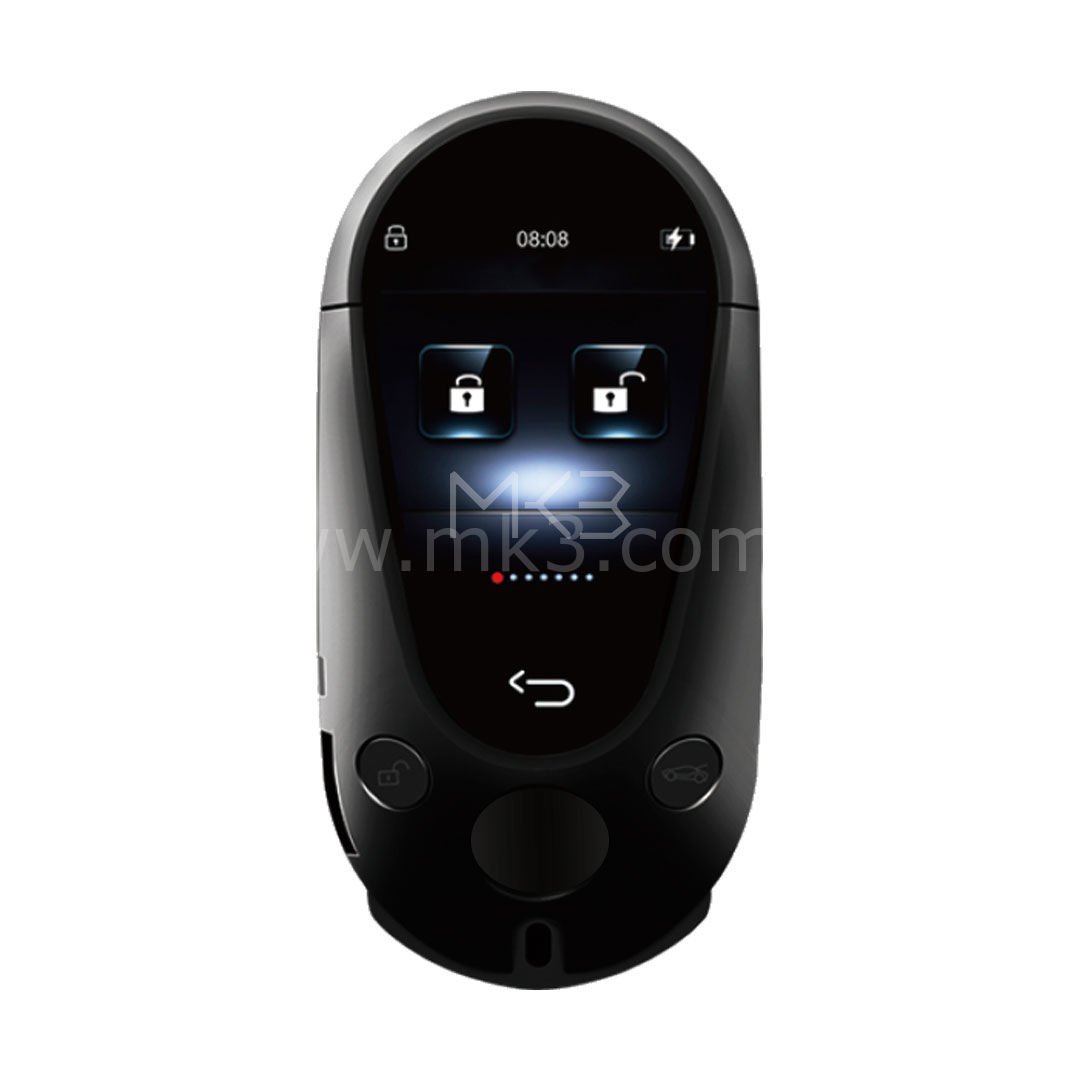 LCD Üniversal Ekranlı Kumanda PKE sistemli Mercedes Tipi Siyah Renk