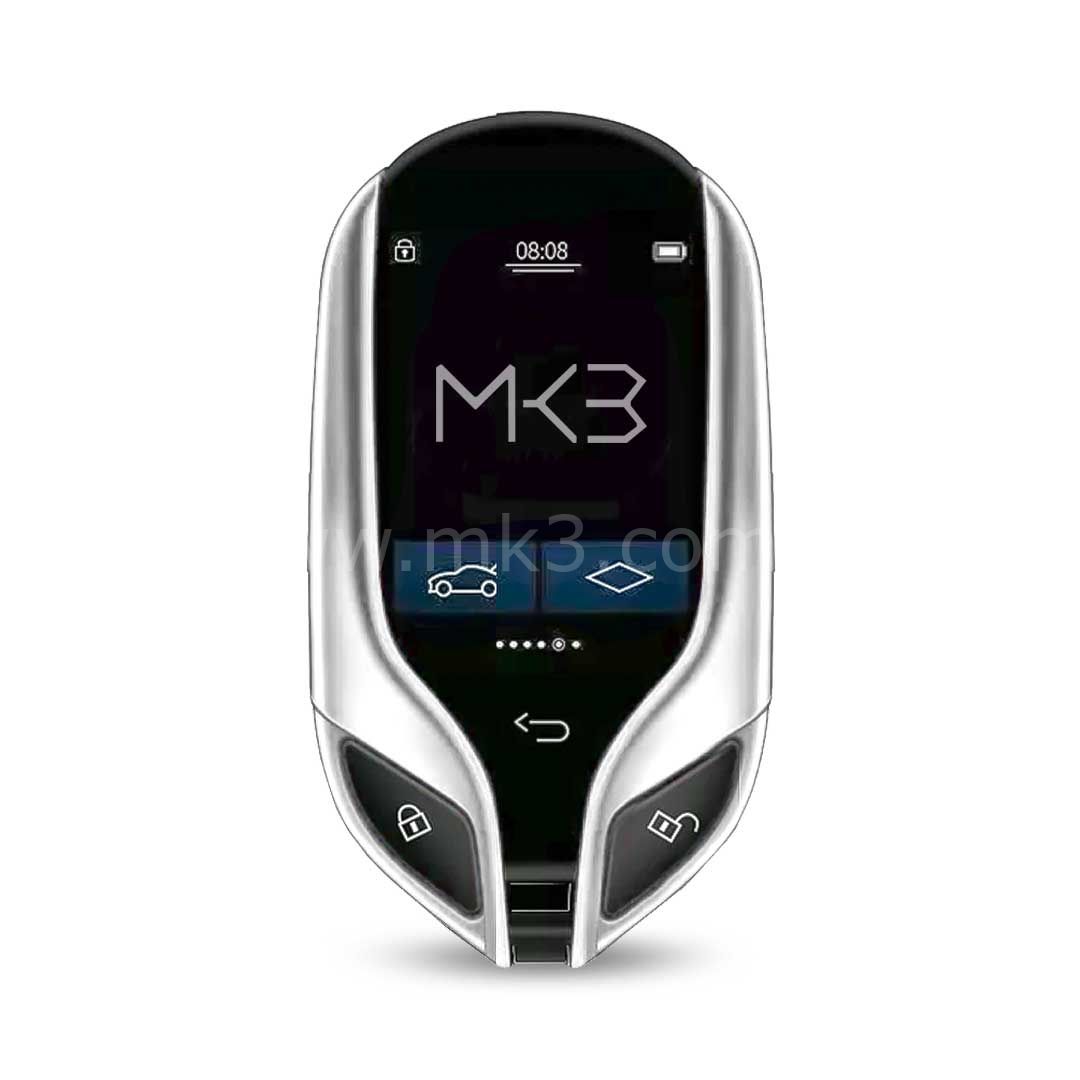 LCD Üniversal Ekranlı Kumanda PKE sistemli Maserati Tipi Gri Renk
