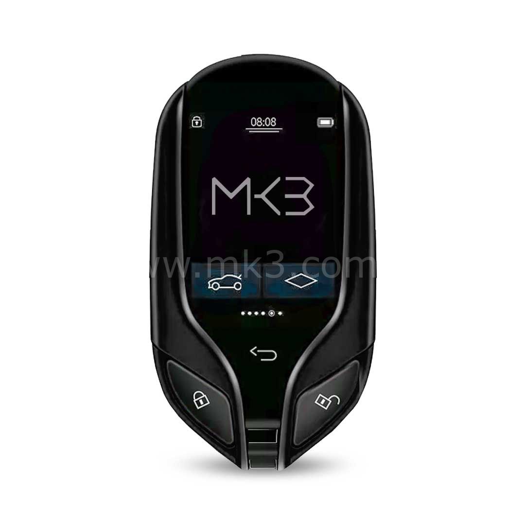 LCD Üniversal Ekranlı Kumanda PKE sistemli Maserati Tipi Siyah Renk