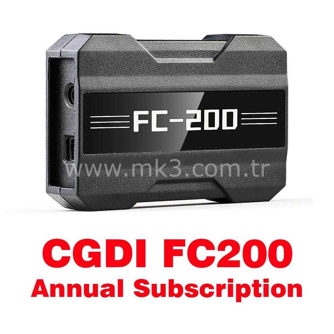 CGDI FC200 Yıllık Aboneliği