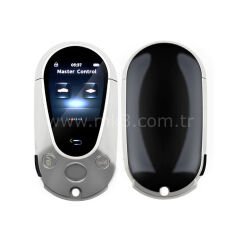 LCD EN700 LCD Smart Kumanda PKE Sistemi Tüm start stoplu Araçlar İçin Mercedes Benz tipi Gümüş Renk