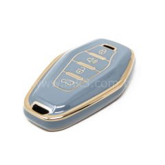 NANO Yüksek Kalite Kumanda Kılıfı Chery 4 Buton Gri Renk CR-F11J