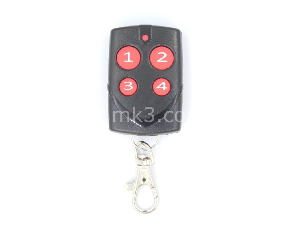 Face to Face Remote 4 Buton 280-940MHz Değiştirilebilir Frekans