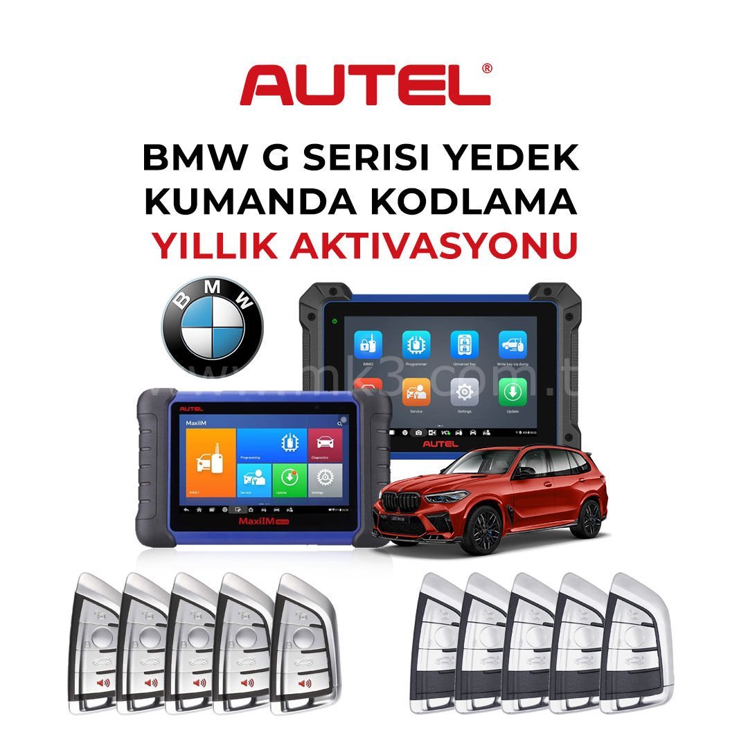 Autel BMW G Serisi Paketi + 10 Adet autel kumanda