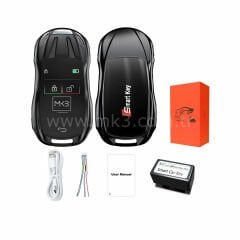 LCD Üniversal Ekranlı Kumanda Keyless Giriş ve İOS sistemi Porsche Tipi Siyah Renk