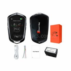 LCD Üniversal  Ekranlı Kumanda Keyless Giriş ve İOS sistemi Cadillac Tipi Siyah Renk