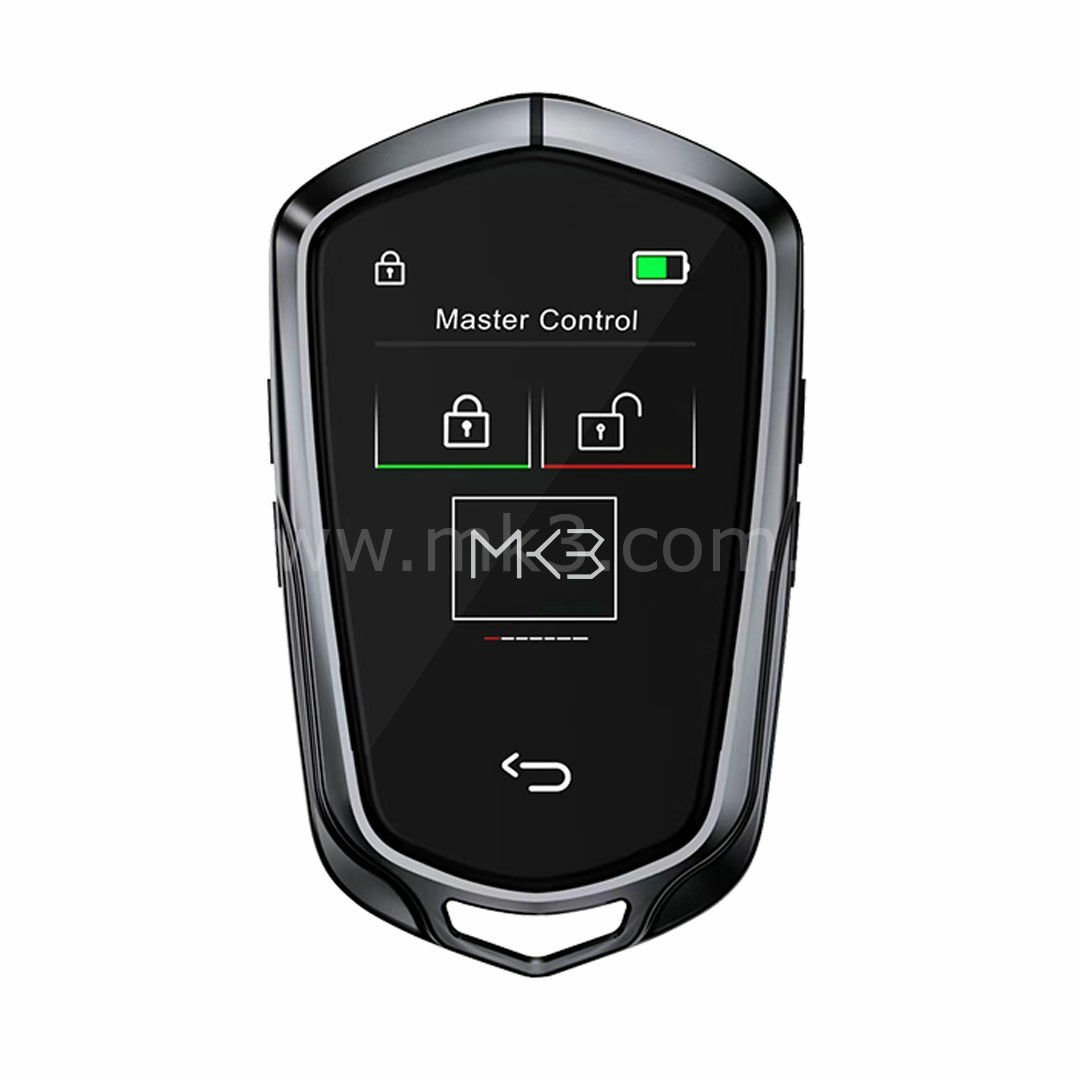 LCD Üniversal  Ekranlı Kumanda Keyless Giriş ve İOS sistemi Cadillac Tipi Siyah Renk