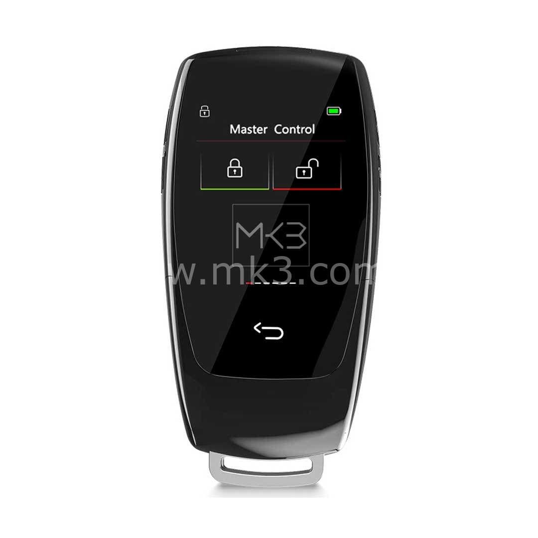 LCD Üniversal  Ekranlı Kumanda Keyless Giriş ve İOS Araç Konum Takip Sistemi siyah renk