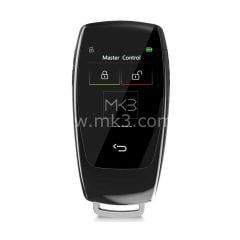 LCD Üniversal  Ekranlı Kumanda Keyless Giriş ve İOS Araç Konum Takip Sistemi siyah renk