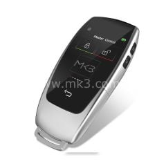 LCD Üniversal  Ekranlı Kumanda Keyless Giriş ve İOS Araç Konum Takip Sistemi Gümüş Renk