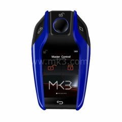 LCD Üniversal Ekranlı Kumanda Keyless Giriş ve İOS sistemi BMW Tipi Mavi Renk