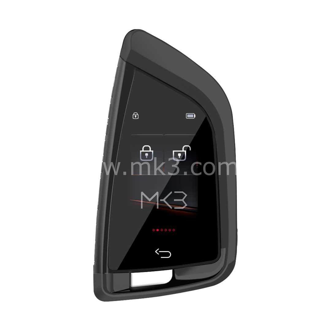 LCD Üniversal  Ekranlı Kumanda Keyless Giriş FEM Tipi Siyah Renk