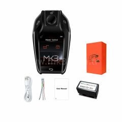 LCD Üniversal Ekranlı Kumanda Keyless Giriş ve İOS sistemi BMW Tipi Siyah Renk
