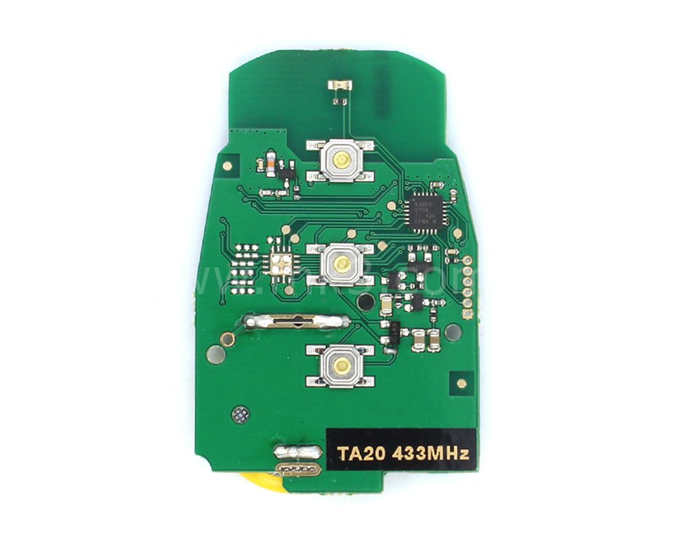 Abrites TA20 PCB BCM2 3 Buton 433MHz